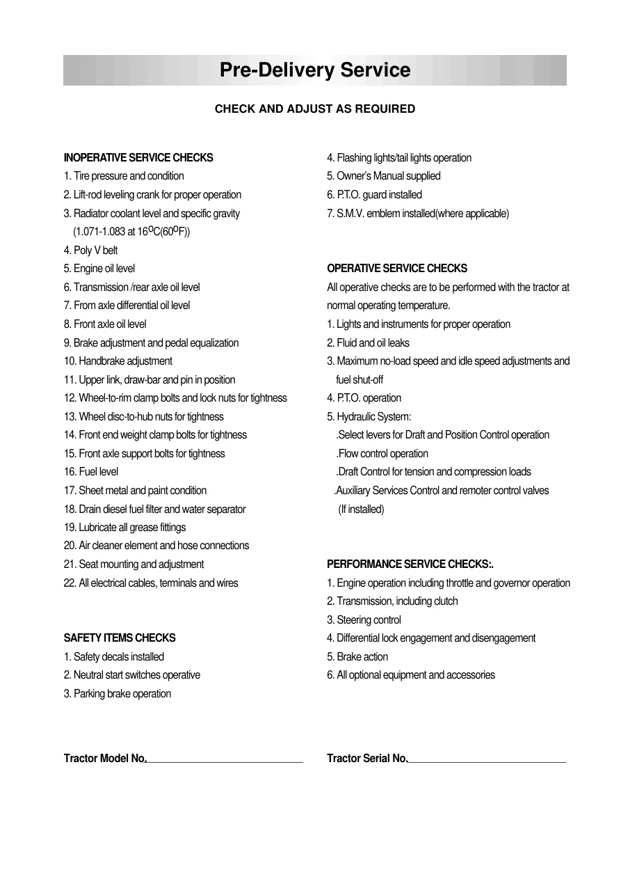Kioti Daedong DK45 DK50 Tractor Operator's Manual preview page 4