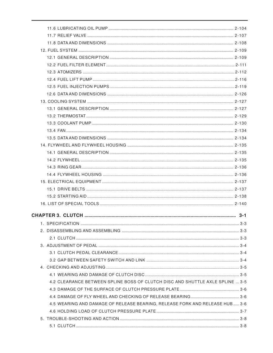 Kioti Daedong DK65 Tractor Service & Repair Manual preview page 4