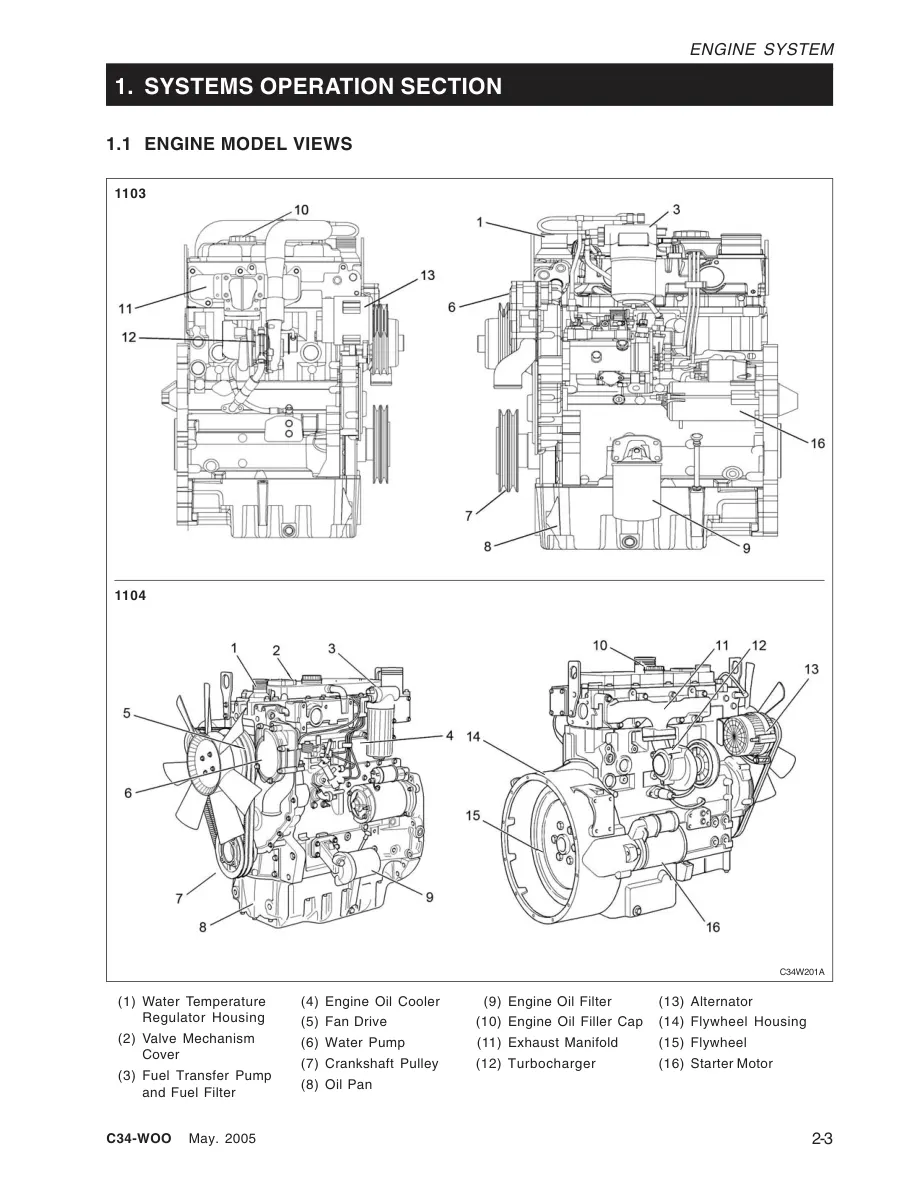 Kioti Daedong DK651 DK751 DK801 DK901 Tractor Service & Repair Manual preview page 3