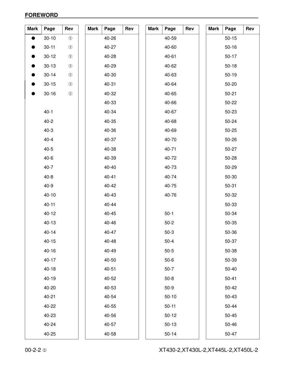Komatsu XT430-2 XT430L-2 XT445L-2 XT450L-2 Crawler Feller Buncher Service & Repair Manual preview page 4