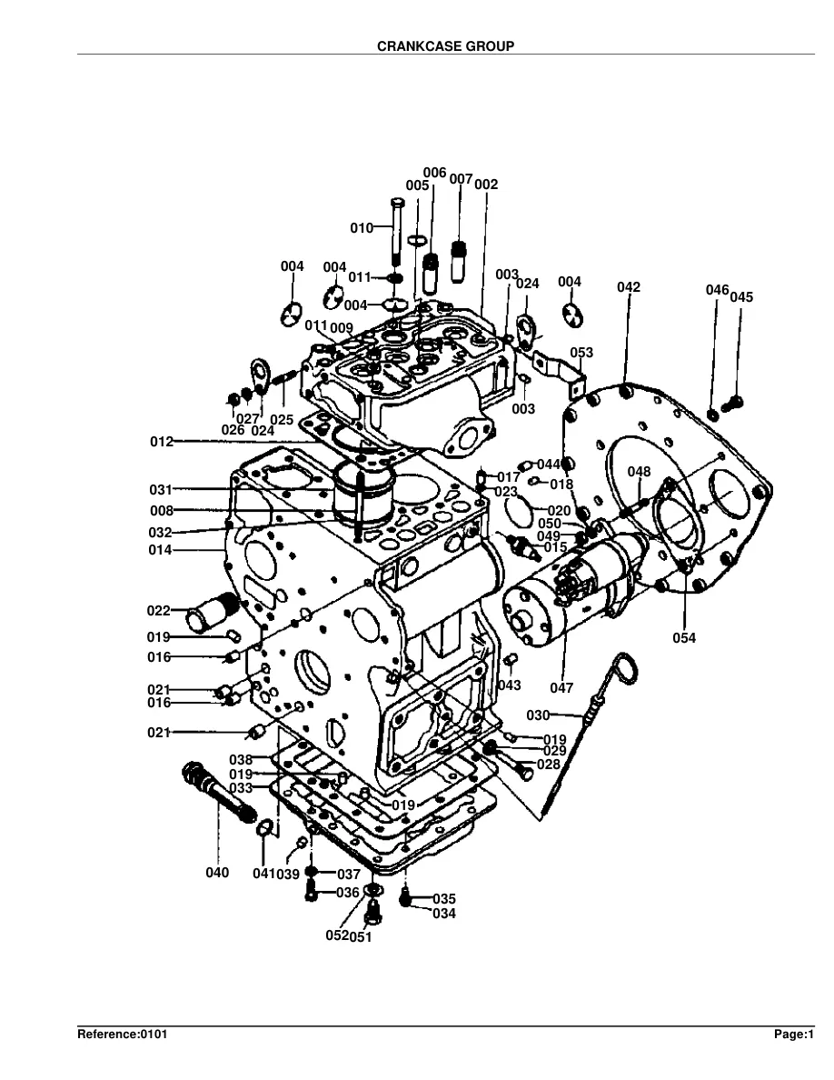 Kubota B6000 Tractor Parts Manual preview page 4