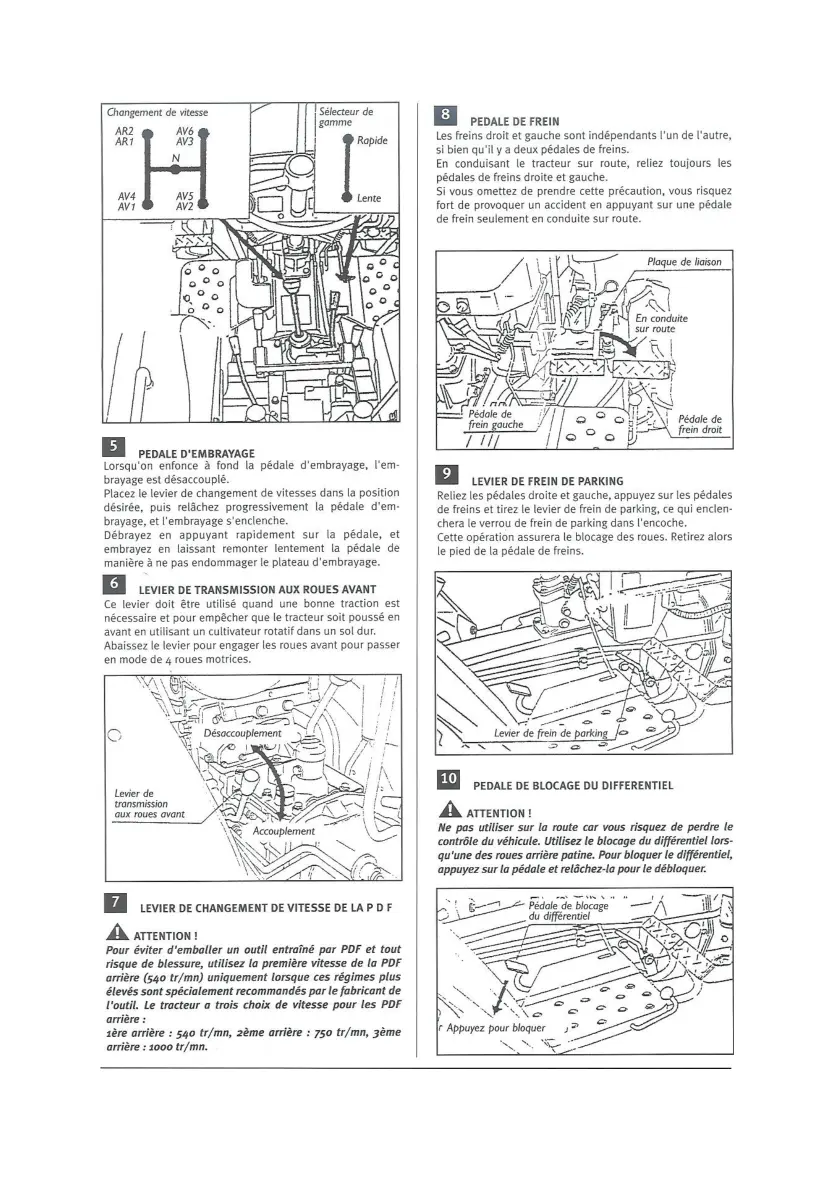 Kubota Best 7001B French Attachment Parts Manual preview page 4