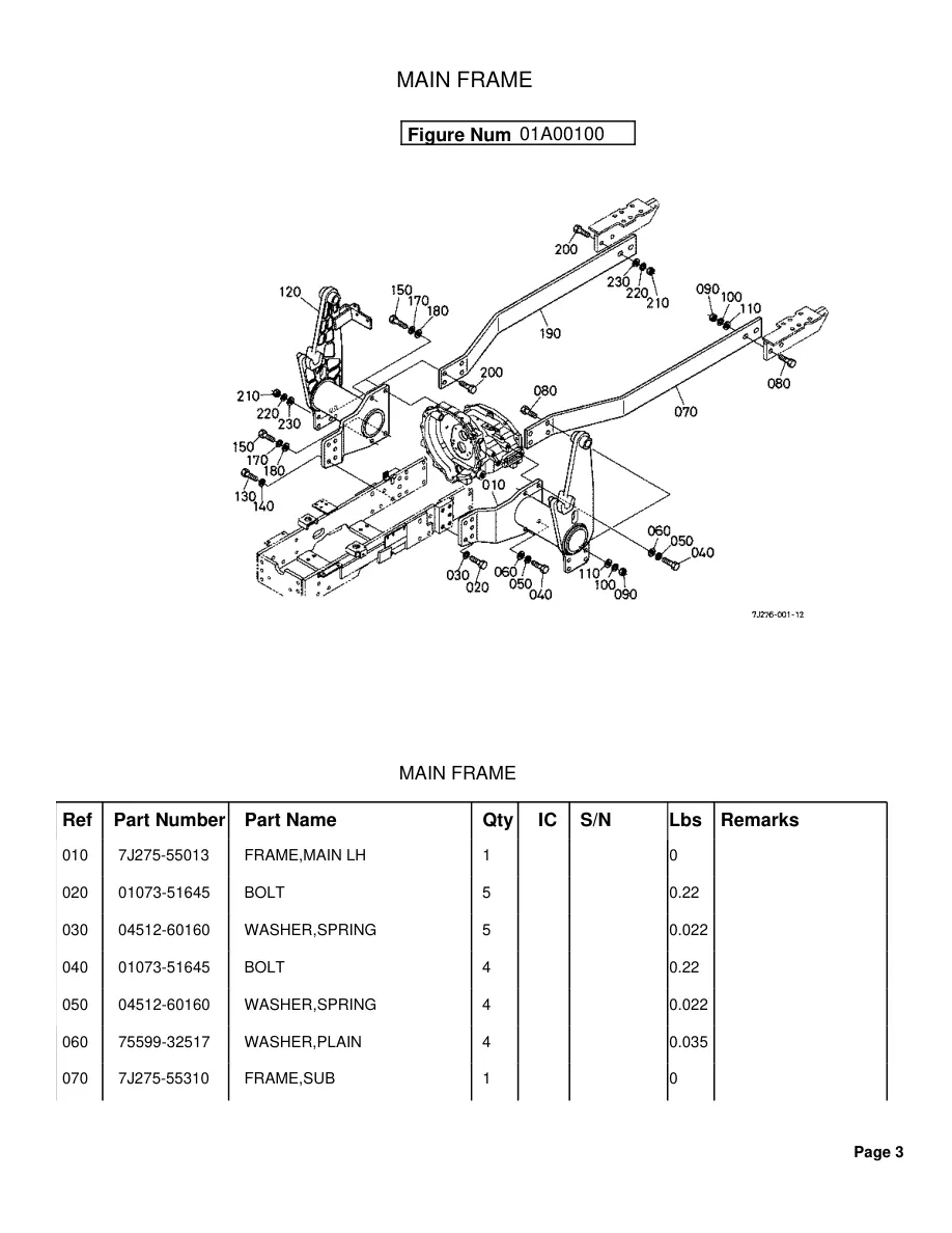 Kubota Best LA844 1 fits MX5100 4700 Attachment Parts Manual preview page 4