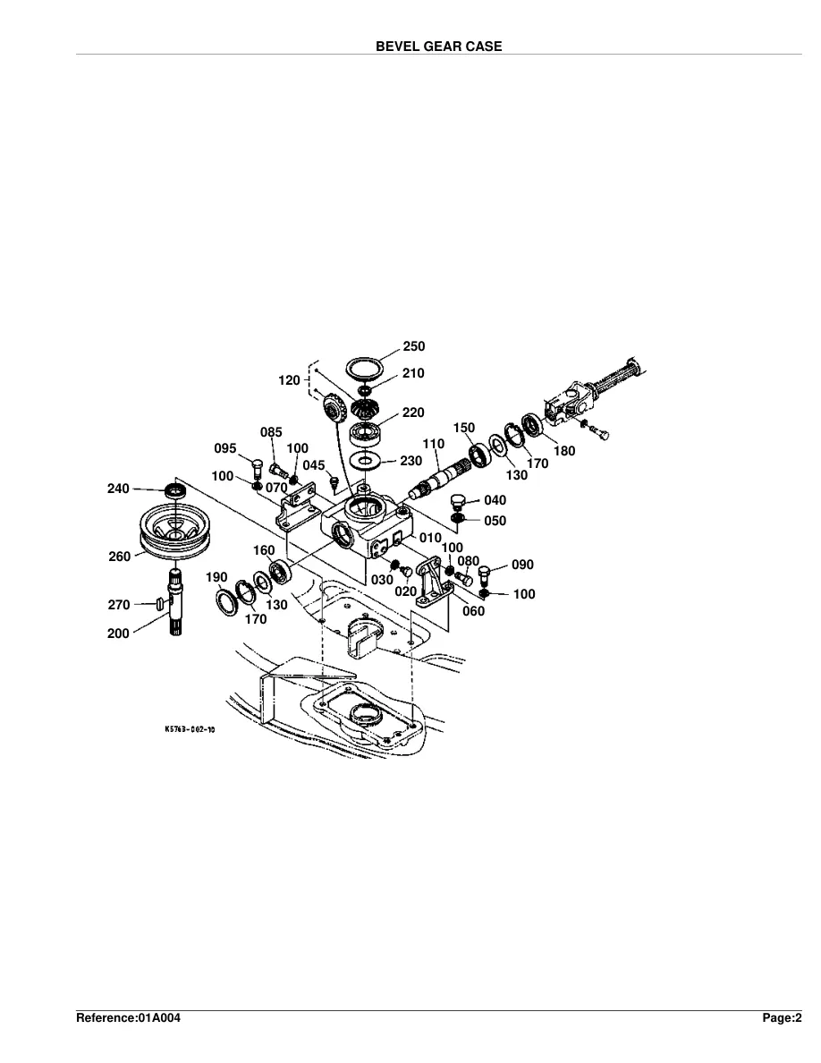 Kubota Best RCK60 30B Attachment Parts Manual preview page 5