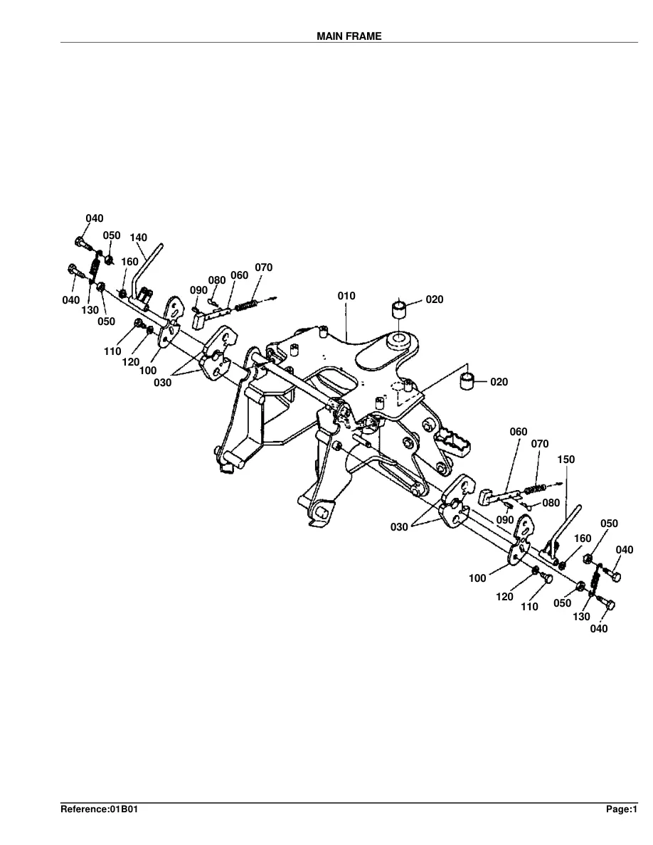Kubota BT751 Attachment Parts Manual preview page 3