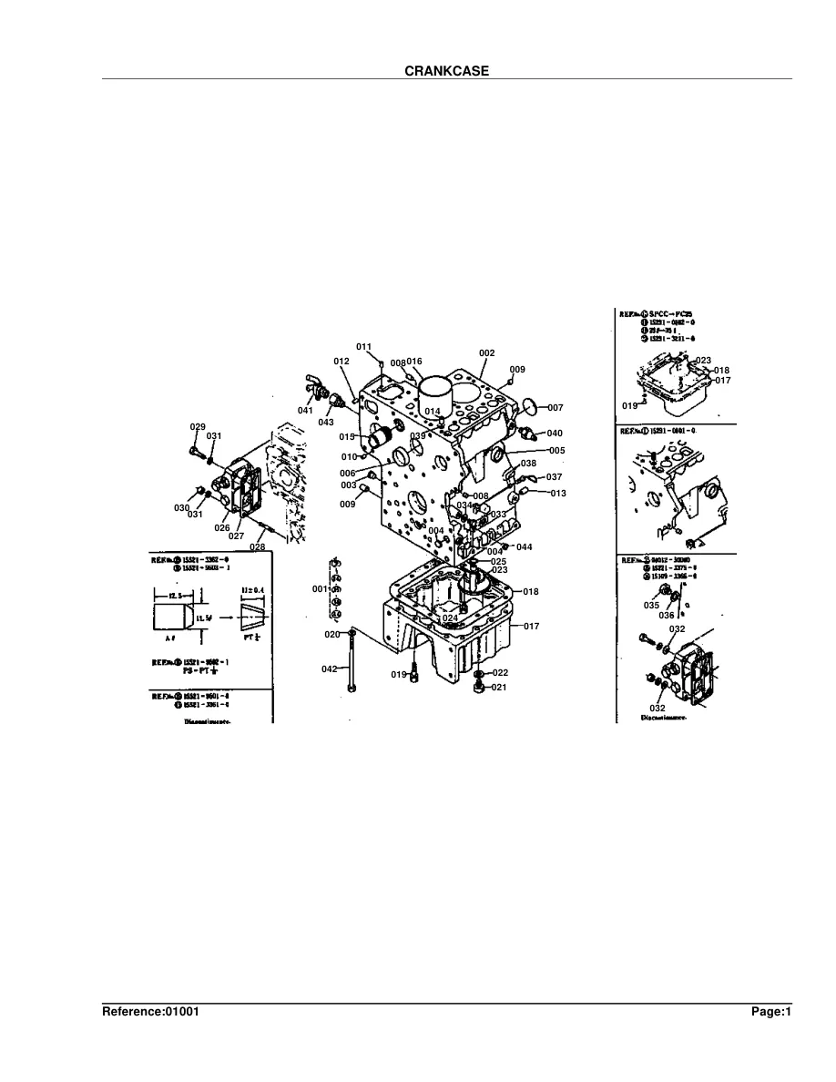 Kubota L185DT Tractor Parts Manual preview page 5