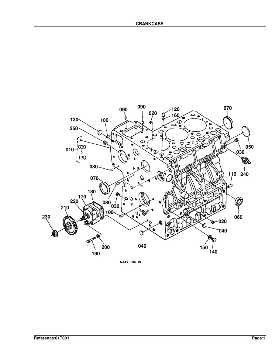 Kubota L2500 F Tractor Parts Manual preview page 6