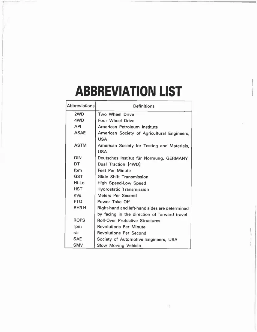 Kubota L2900 L3300 L3600 L4200 Tractor Operator's Manual preview page 2