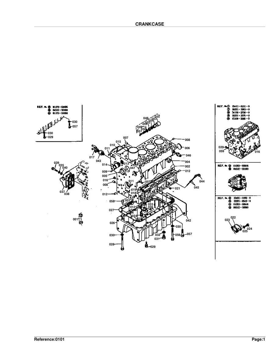 Kubota L345 Tractor Parts Manual preview page 5