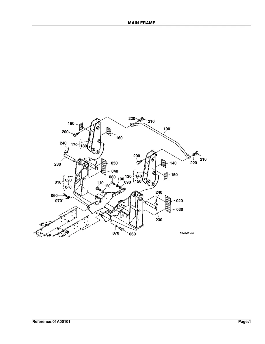Kubota Loader LA272 LA 272 Parts Manual preview page 4