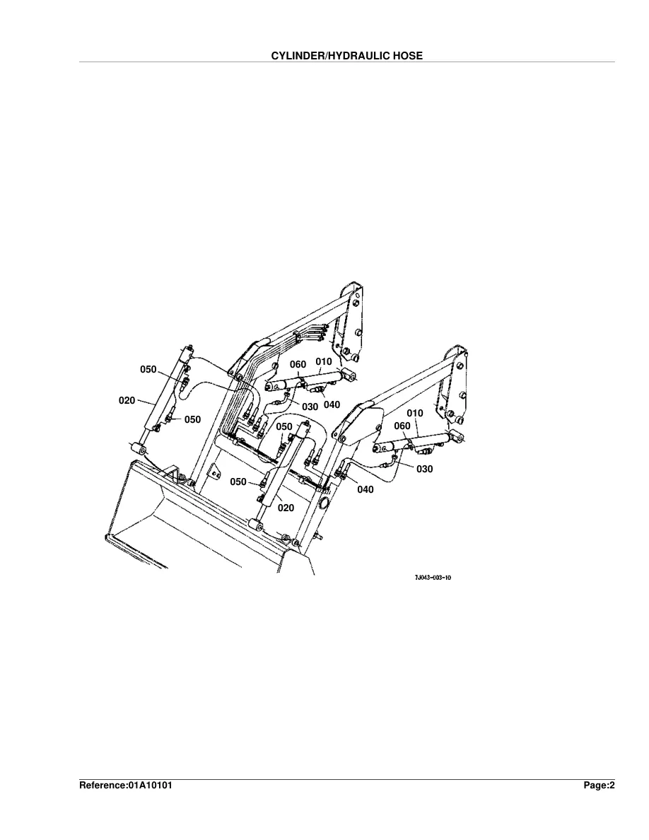 Kubota Loader LA272 LA 272 Parts Manual preview page 6