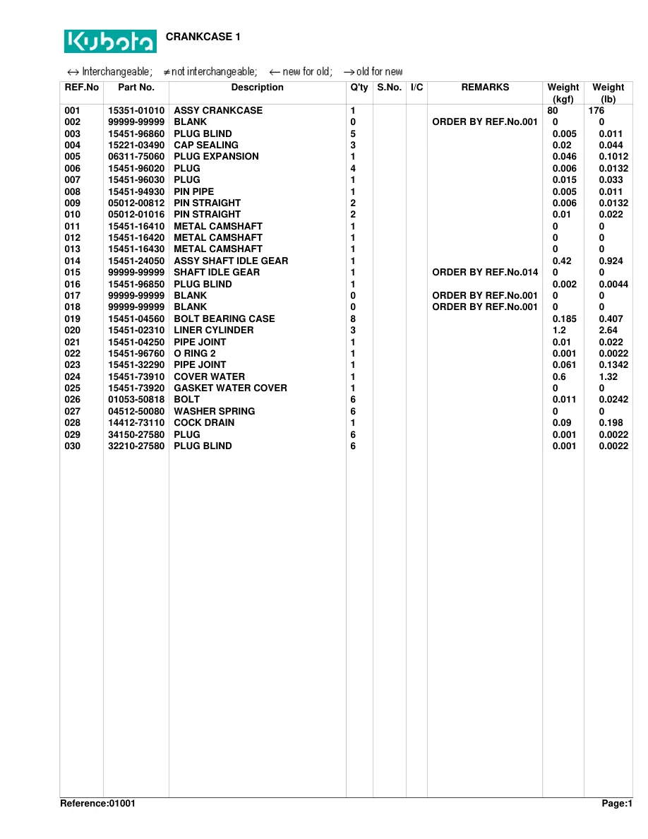 Kubota m5500 DT Tractor Parts Manual preview page 6