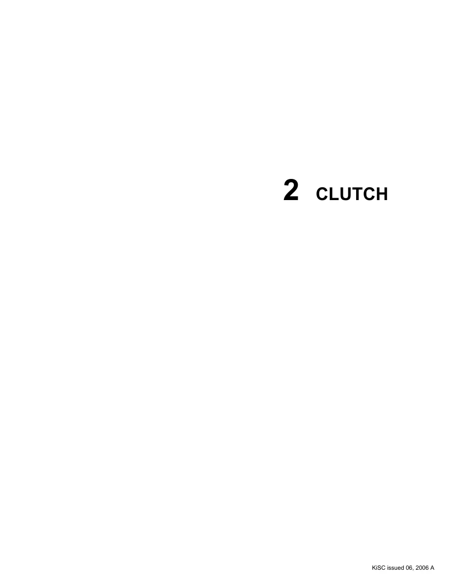 Kubota Tractor Mechanism Service & Repair Manual preview page 6