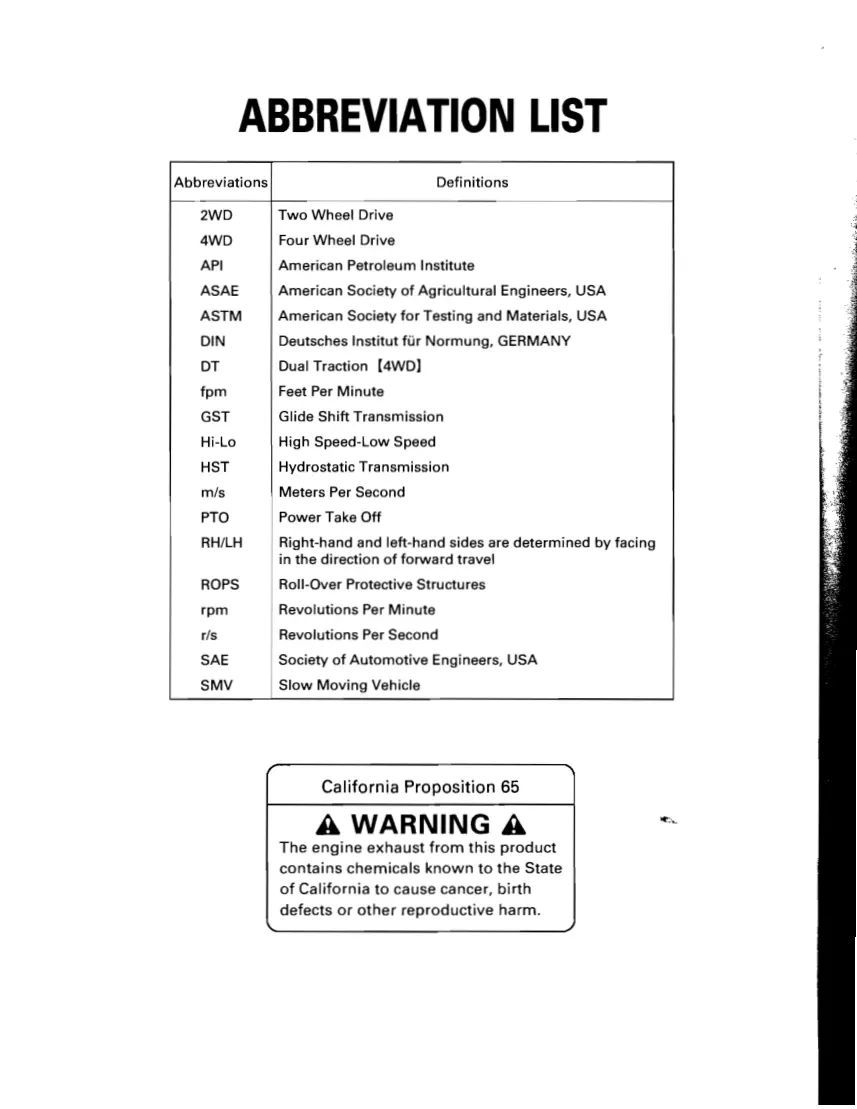 Kubota Tractor Operator's Manual preview page 2
