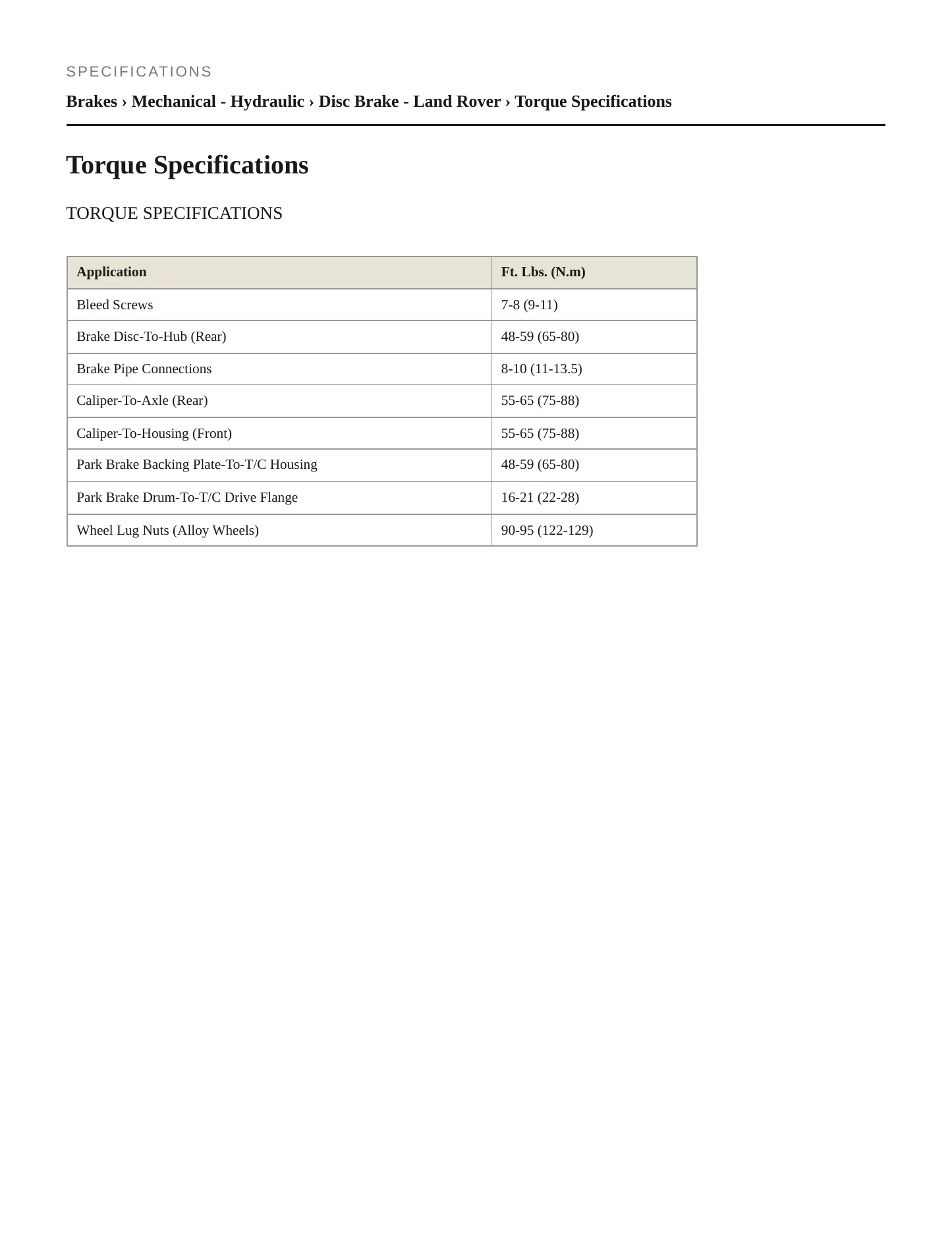 1987 Land Rover Range Rover Service and Repair Manual preview page 2