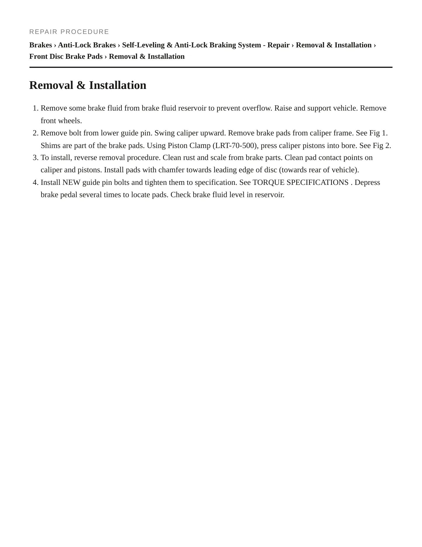 2000 Land Rover Discovery Service and Repair Manual preview page 4