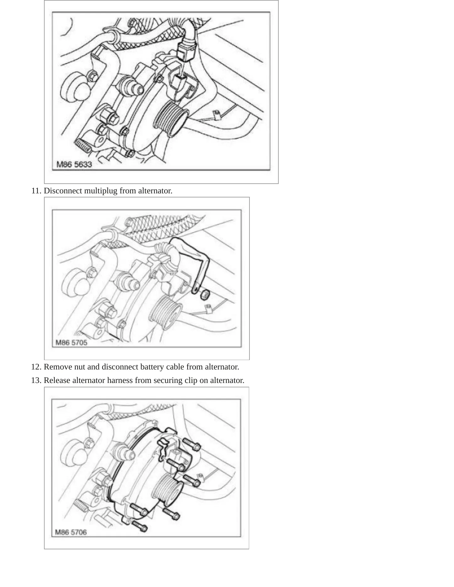 2003 Land Rover Range Rover Service and Repair Manual preview page 4