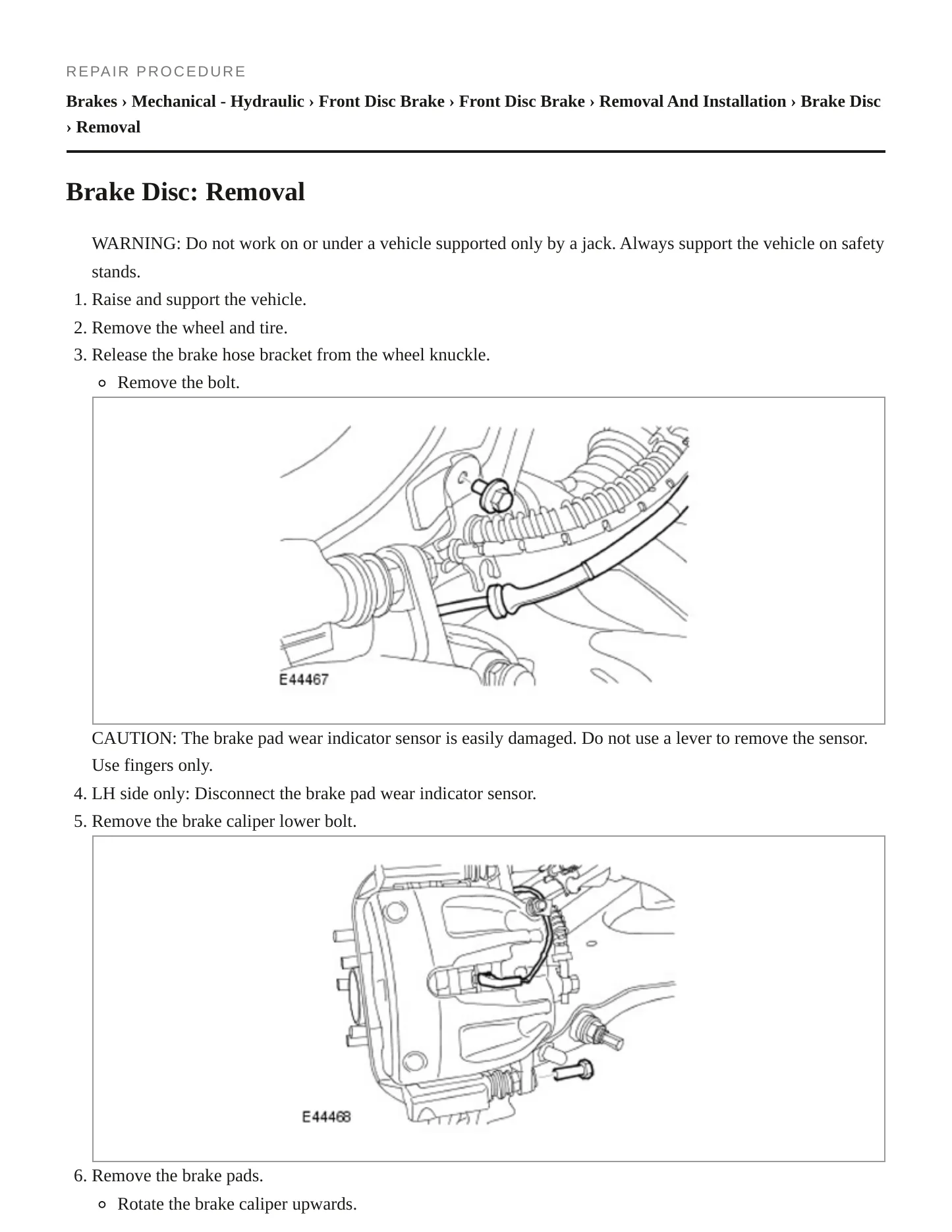 2007 Land Rover LR3 Service and Repair Manual preview page 2