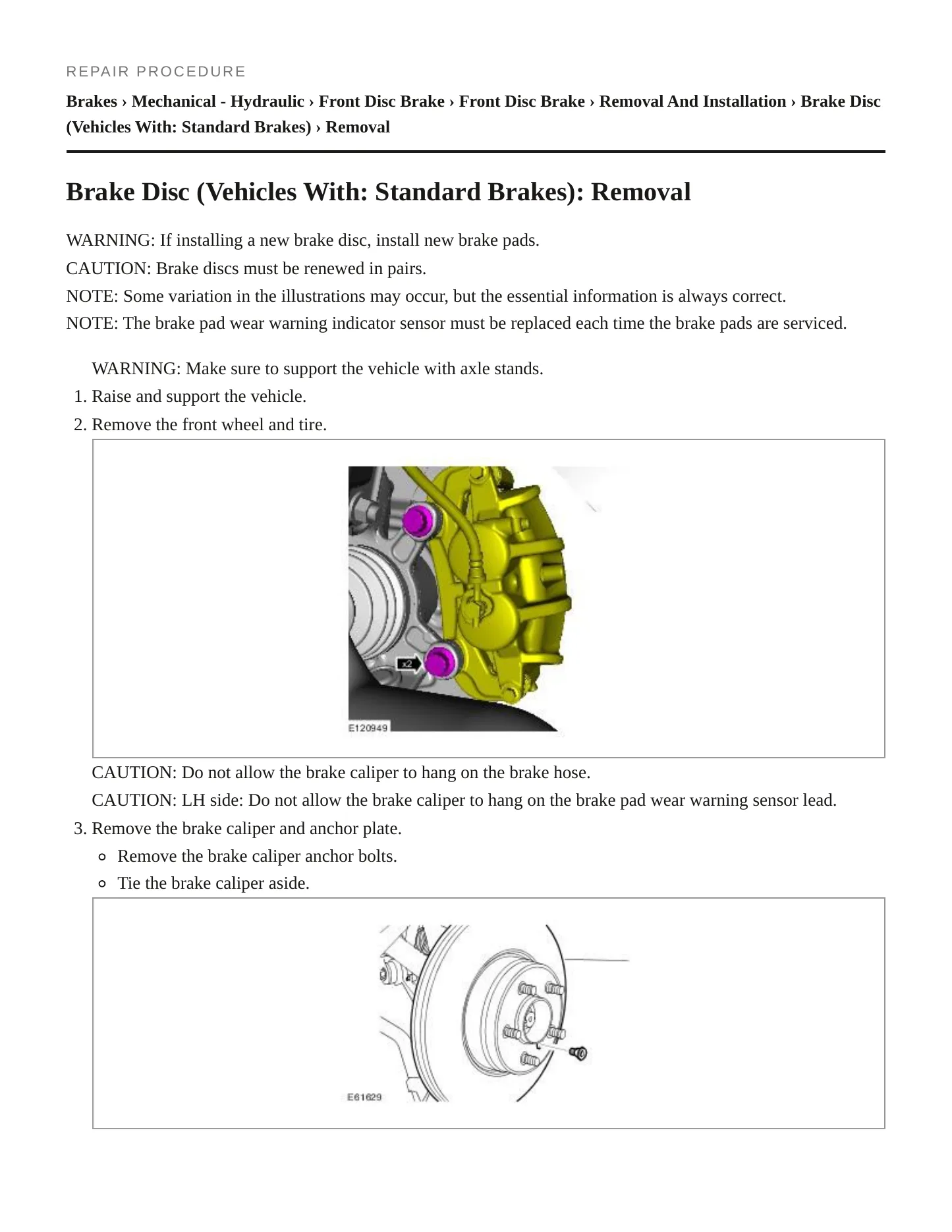 2010 Land Rover Range Rover Sport Service and Repair Manual preview page 3