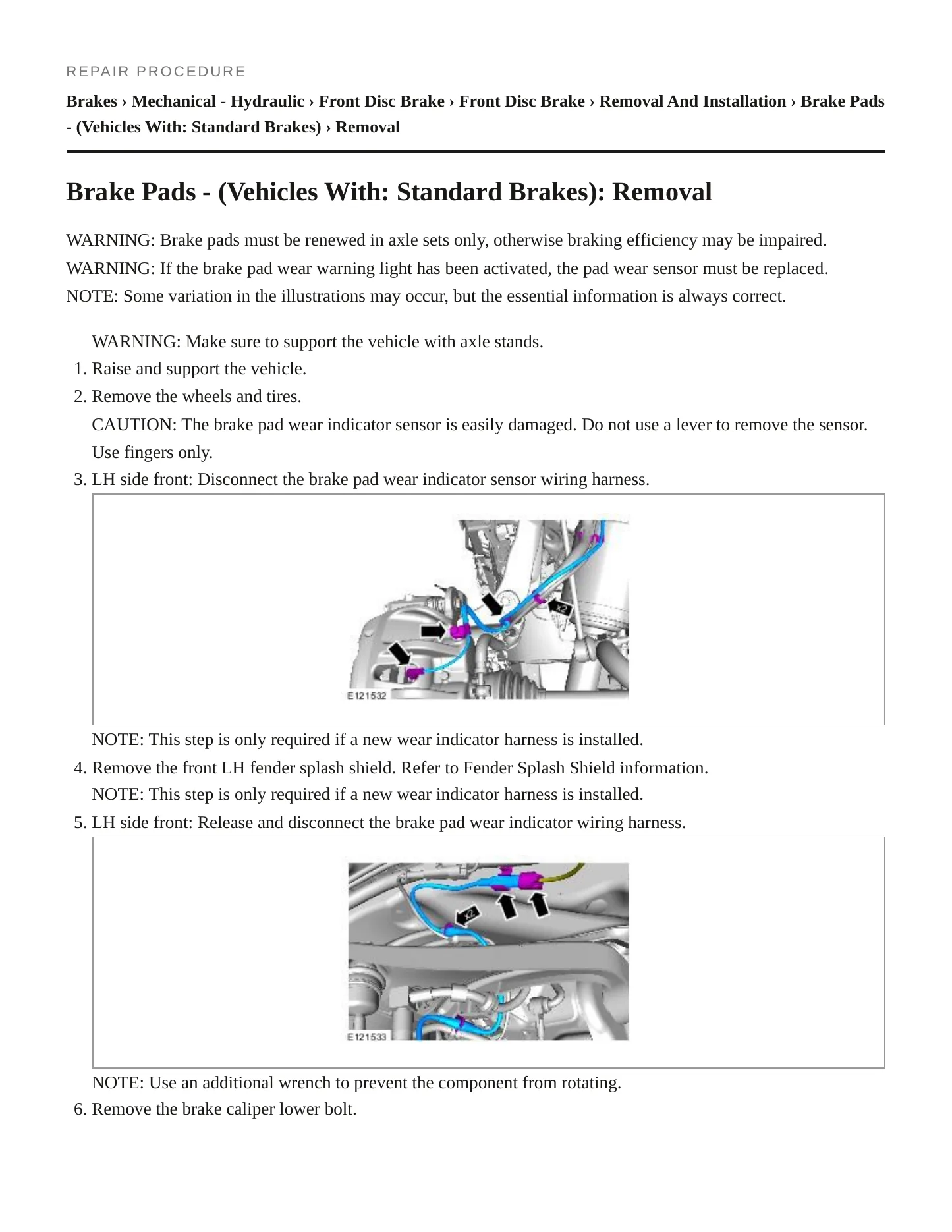 2011 Land Rover LR4 Service and Repair Manual preview page 3