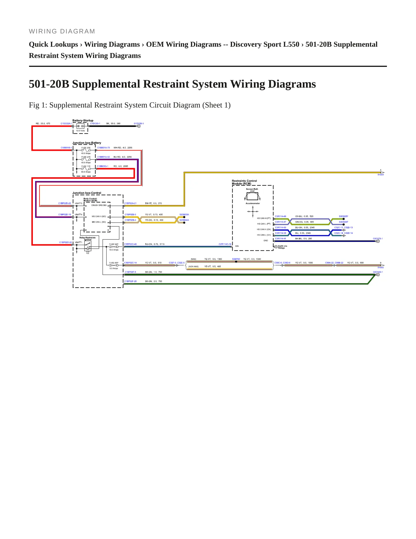 2019 Land Rover Discovery Sport Service and Repair Manual preview page 8