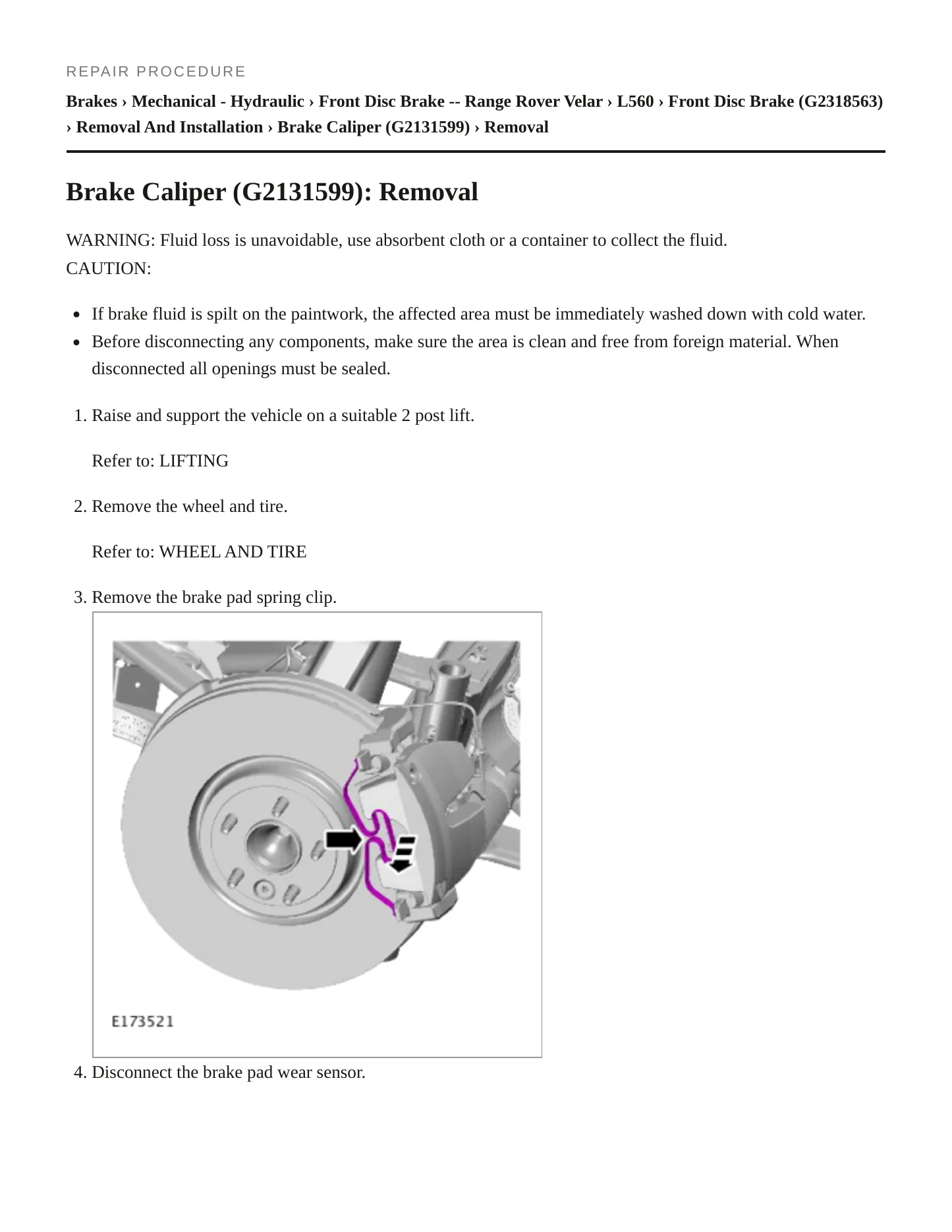 2019 Land Rover Range Rover Velar Service and Repair Manual preview page 2