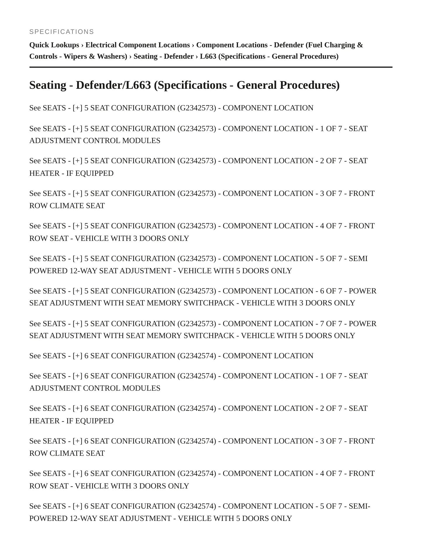 2020 Land Rover Defender 110 Service and Repair Manual preview page 2