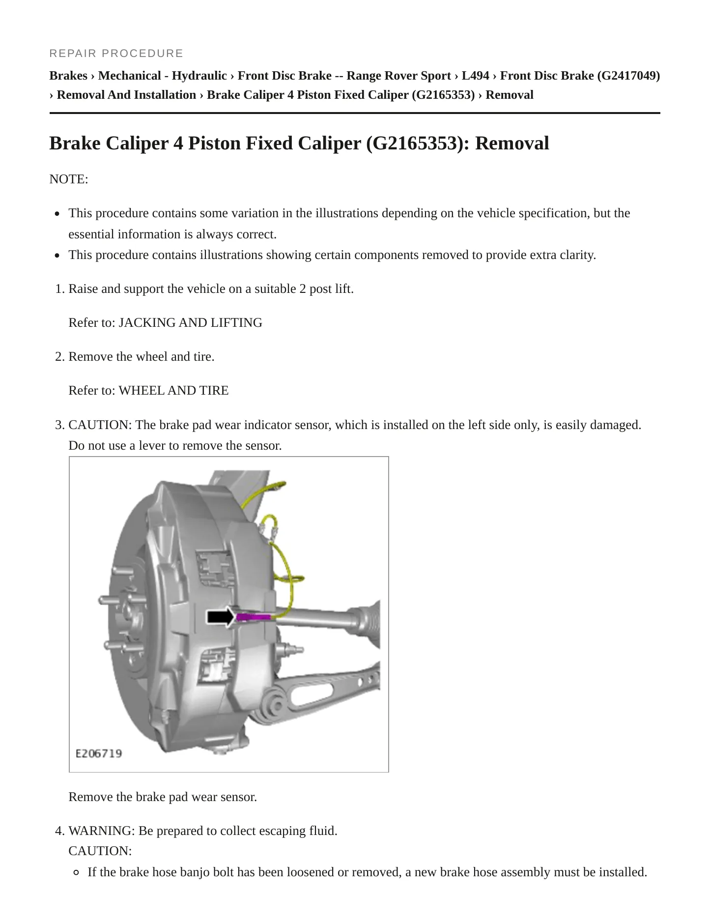2021 Land Rover Range Rover Sport Service and Repair Manual preview page 6