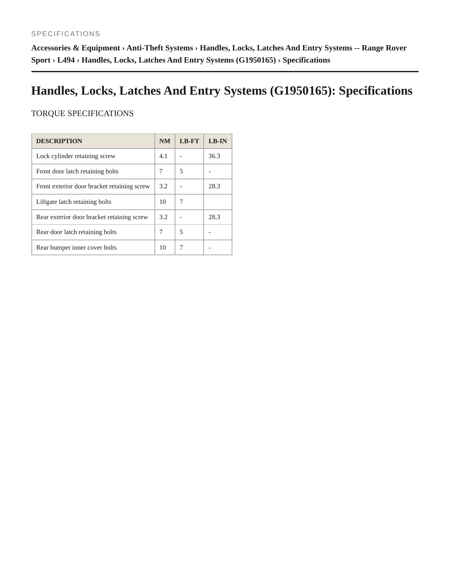 2022 Land Rover Range Rover Sport Service and Repair Manual preview page 2