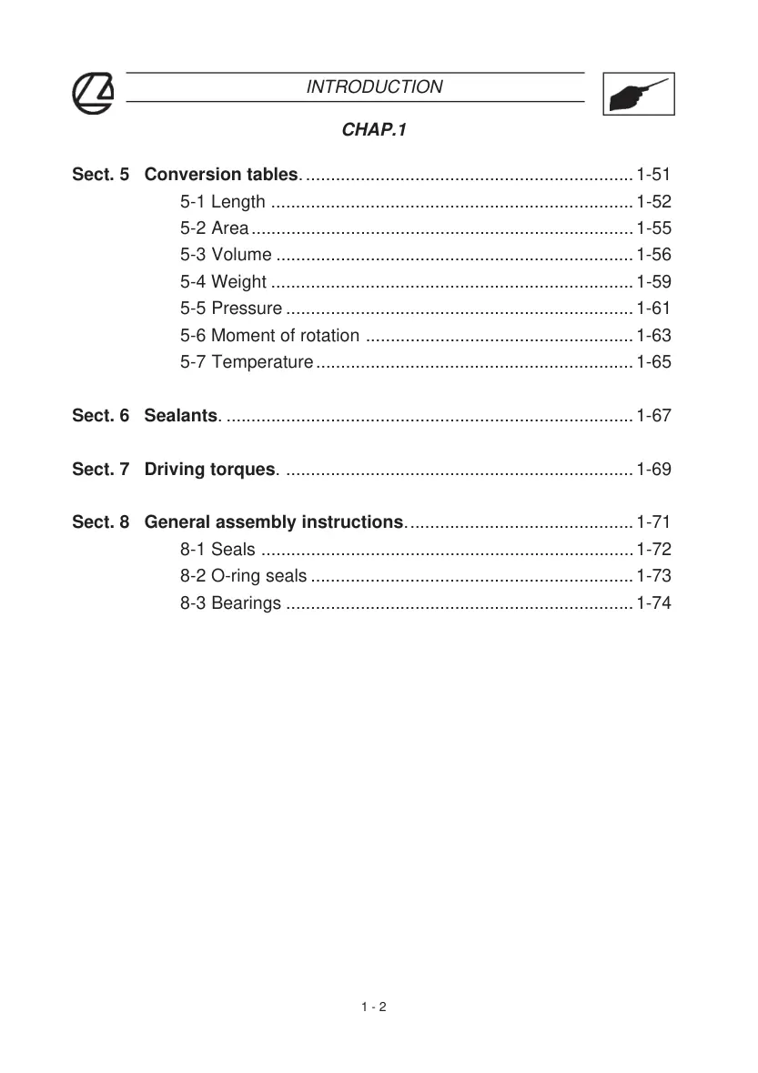 Landini PowerFarm 60 75 85 95 105 Tractor Service & Repair Manual preview page 6