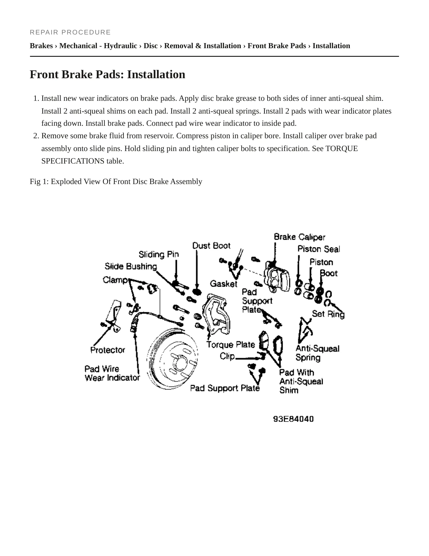 1993 Lexus LS 400 Service and Repair Manual preview page 3