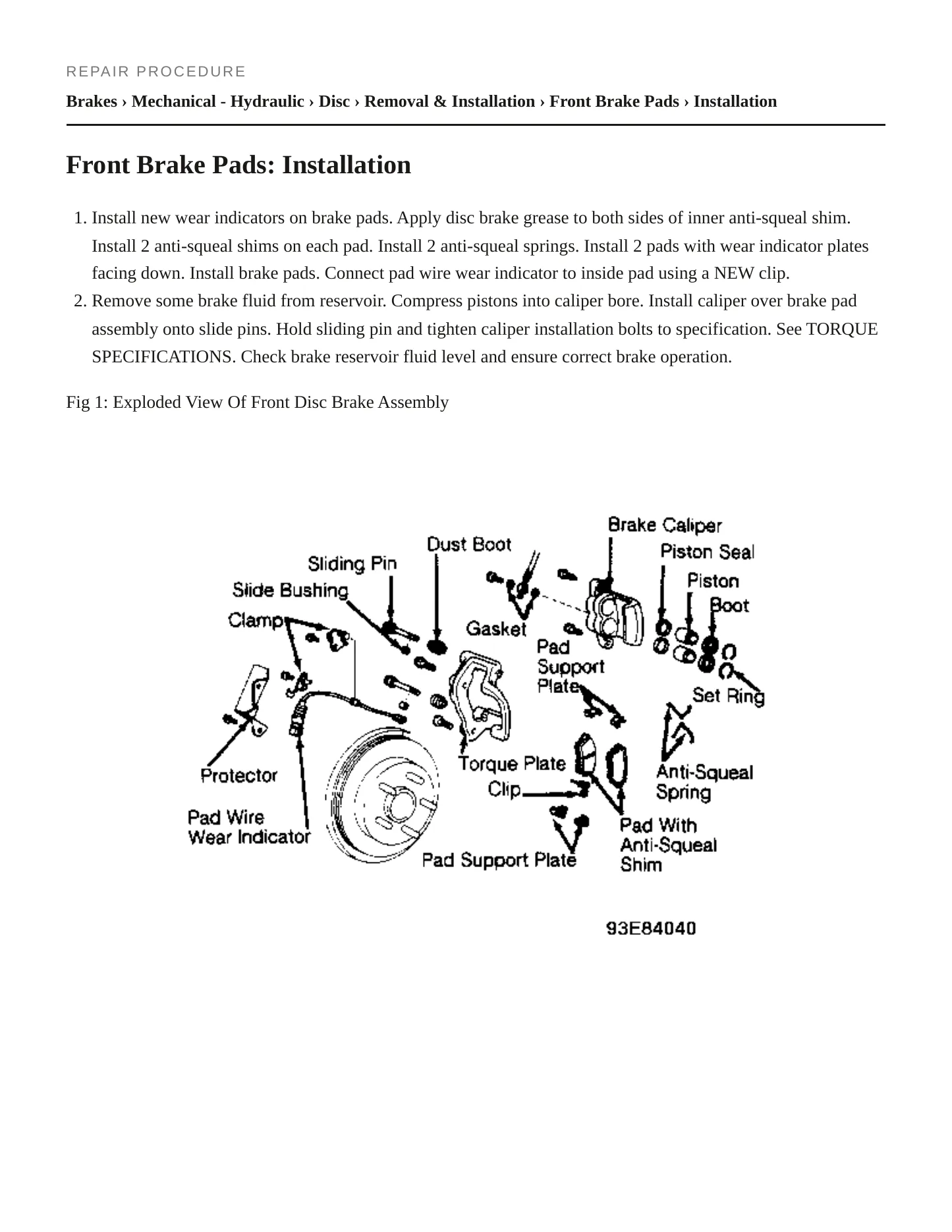 1994 Lexus LS 400 Service and Repair Manual preview page 3