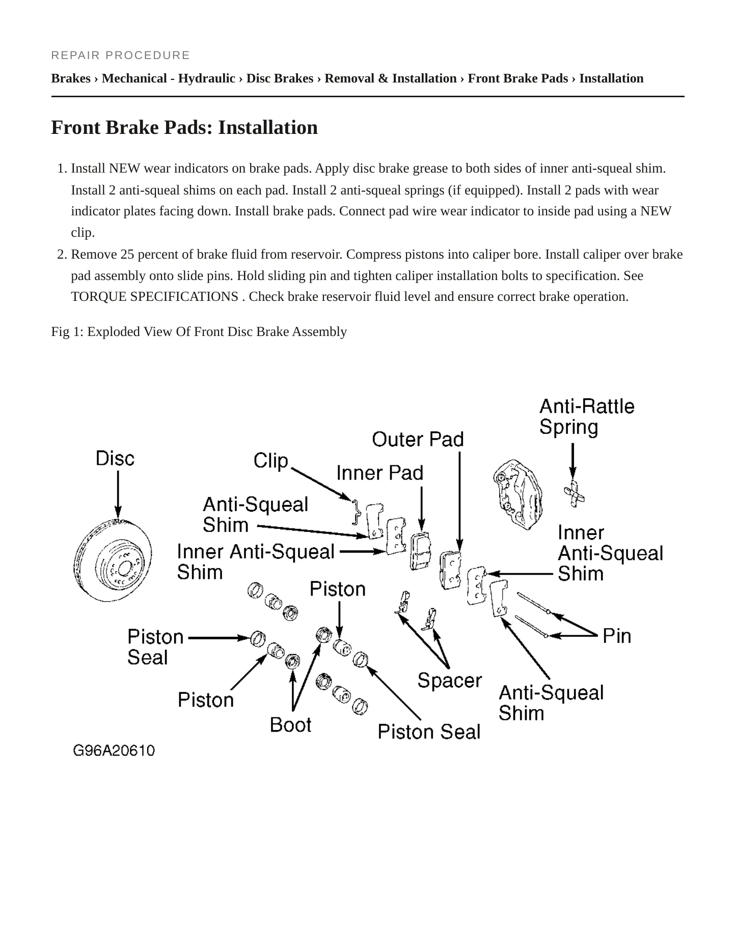 1995 Lexus LS 400 Service and Repair Manual preview page 4