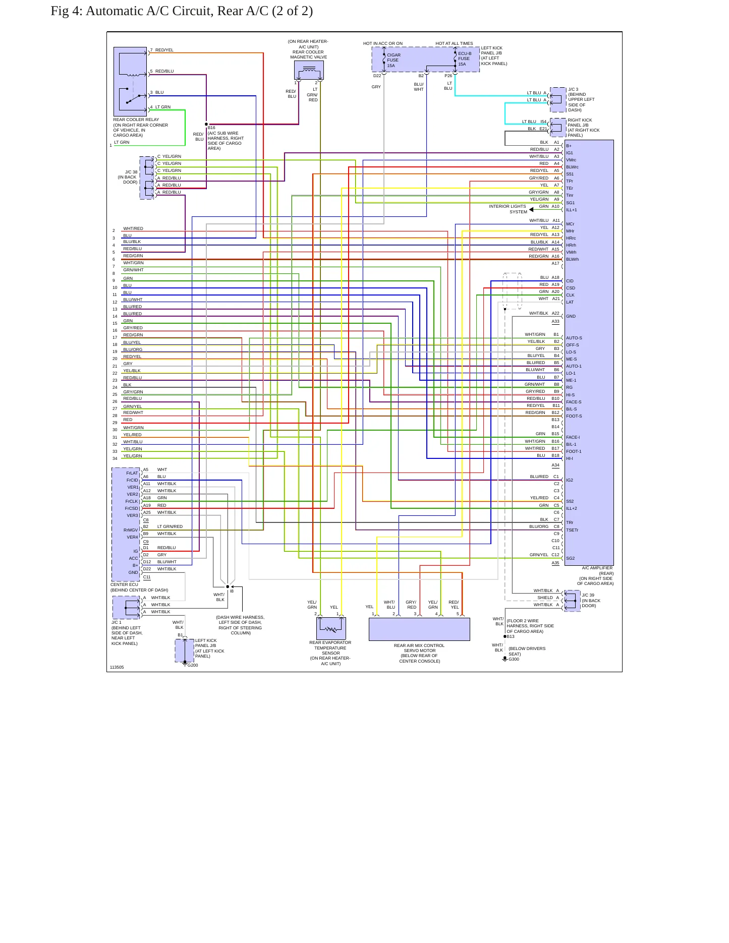 1999 Lexus LX 470 Service and Repair Manual preview page 10