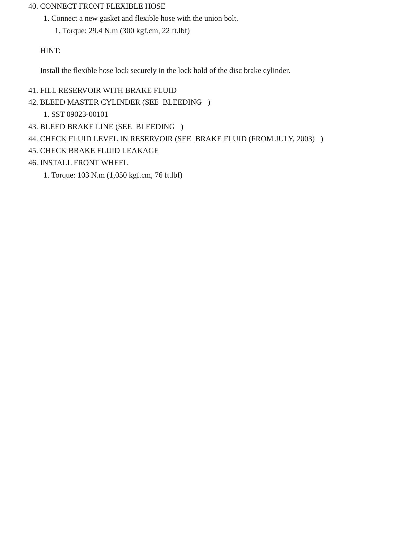 2005 Lexus ES 330 Service and Repair Manual preview page 13