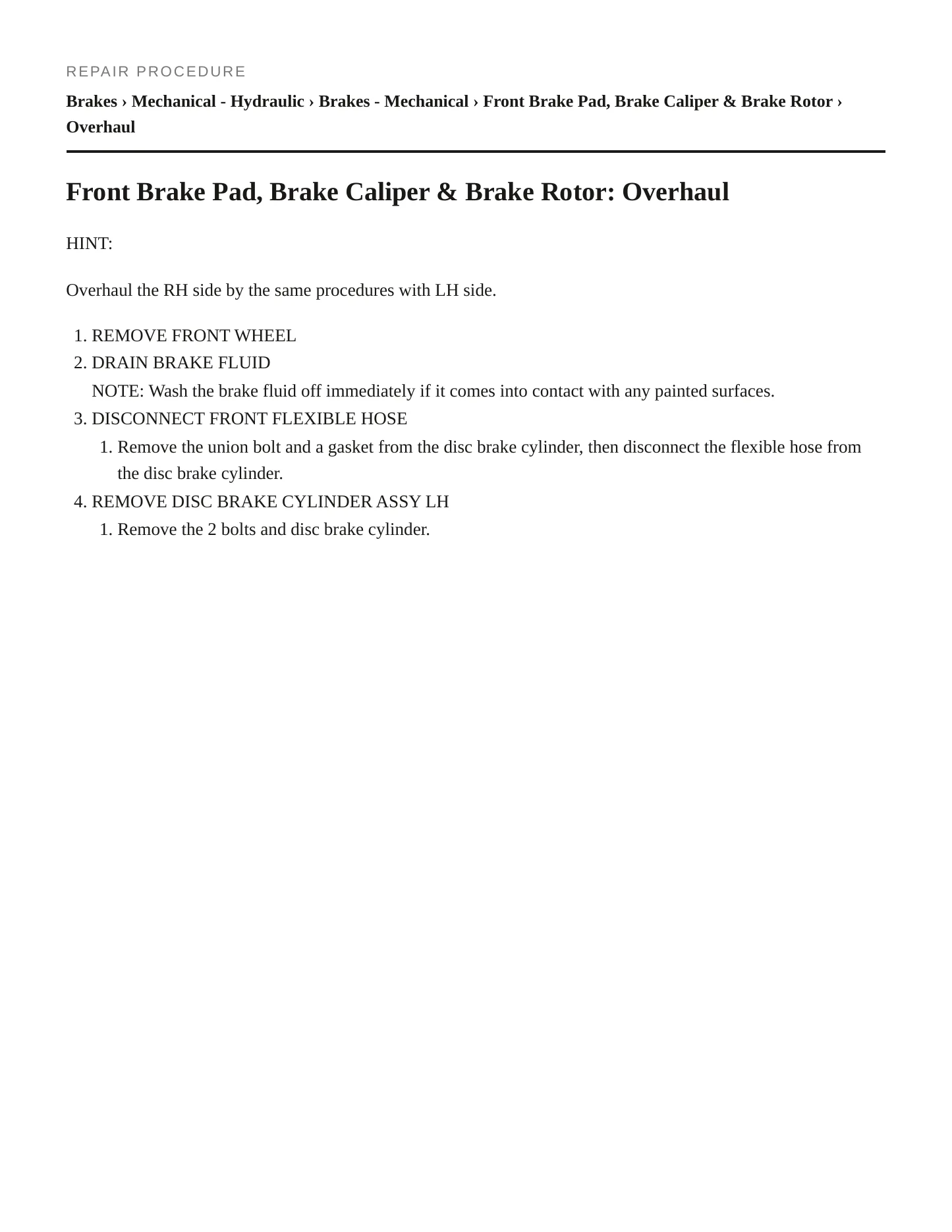 2005 Lexus ES 330 Service and Repair Manual preview page 4