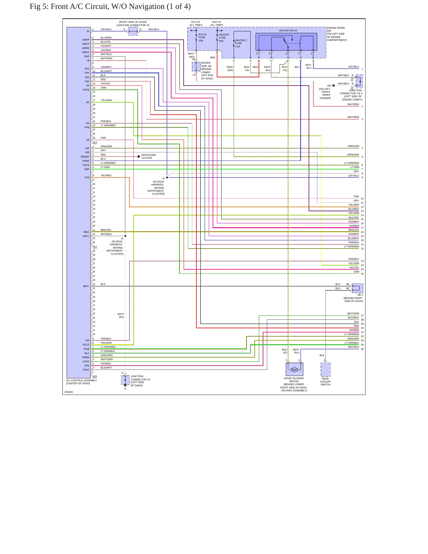 2005 Lexus GX 470 Service and Repair Manual preview page 15