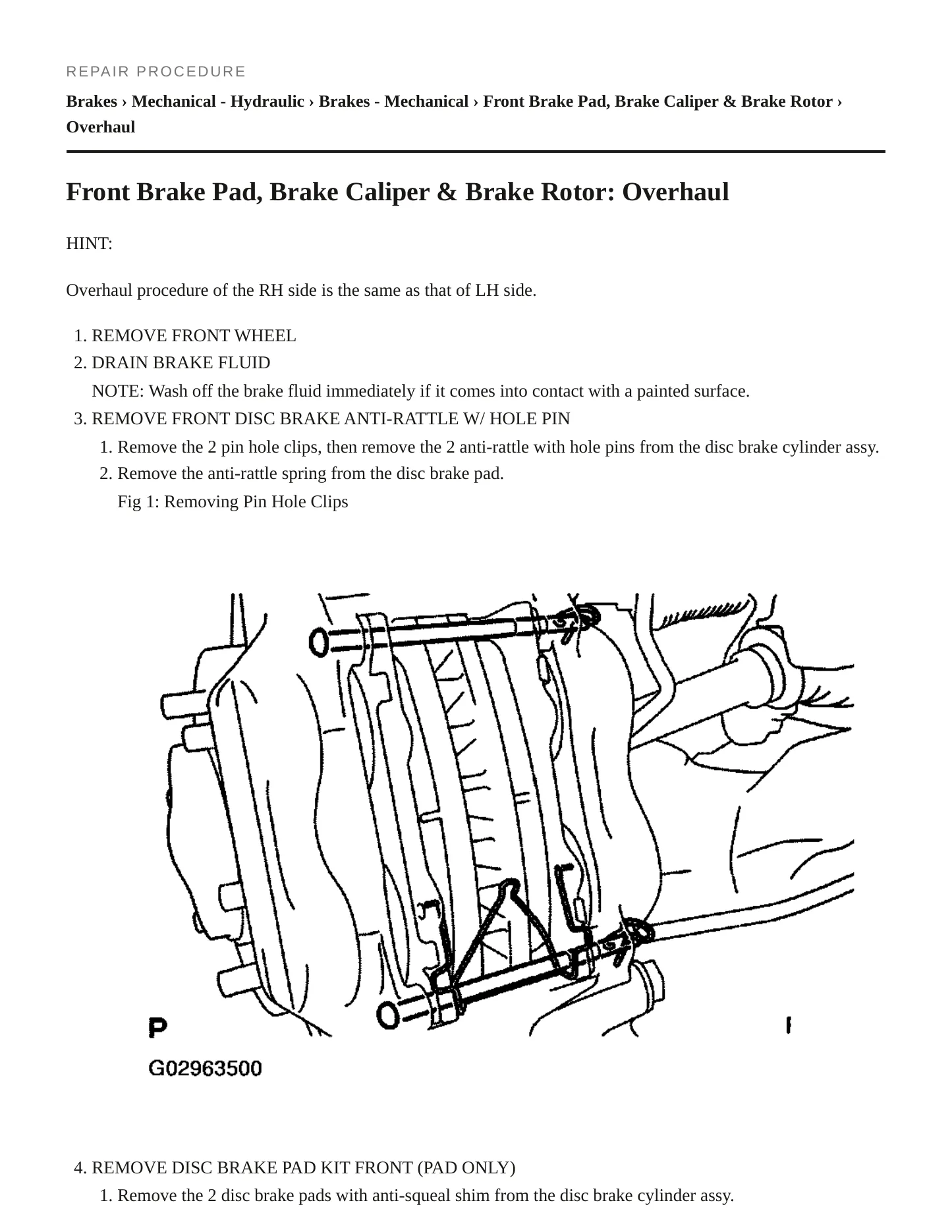 2005 Lexus GX 470 Service and Repair Manual preview page 4