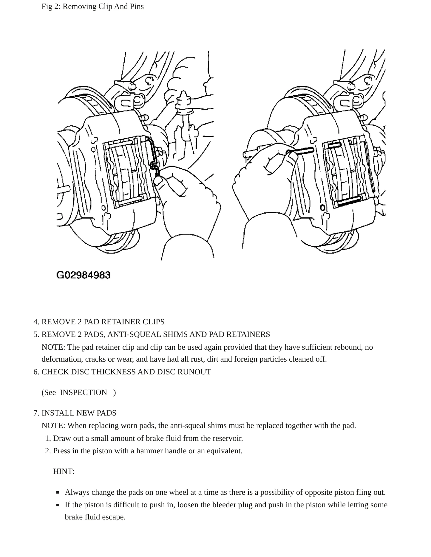 2005 Lexus LX 470 Service and Repair Manual preview page 5