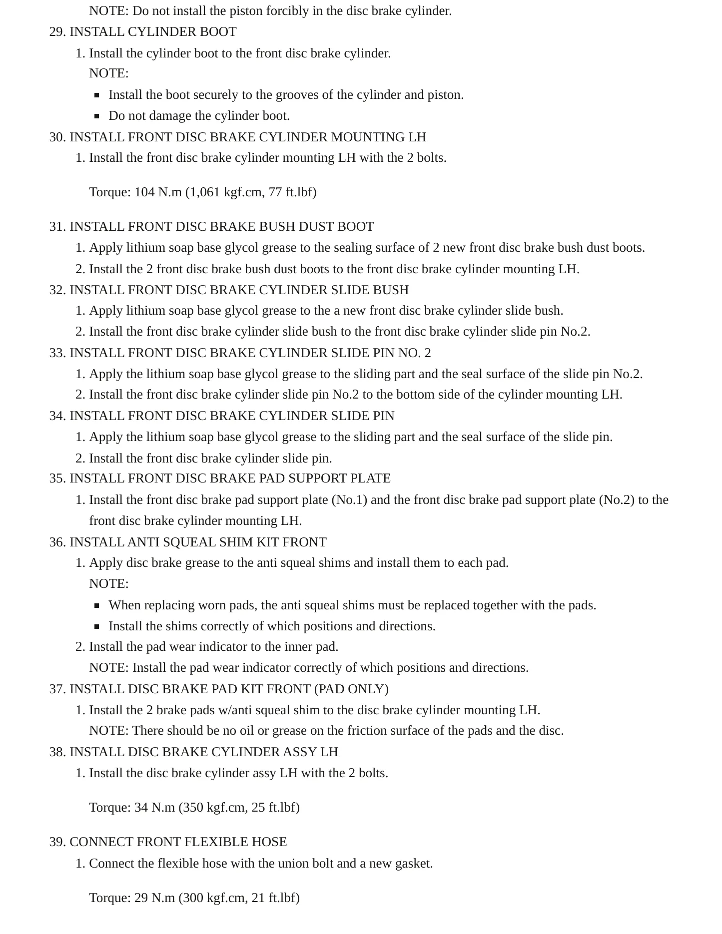 2005 Lexus RX 330 Service and Repair Manual preview page 10