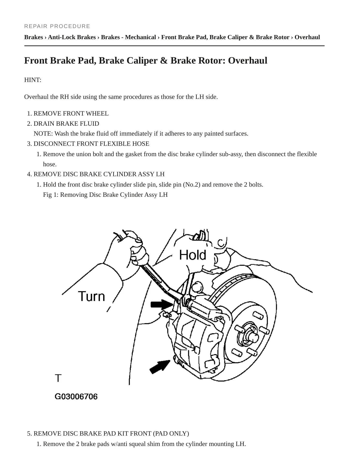 2005 Lexus RX 330 Service and Repair Manual preview page 4