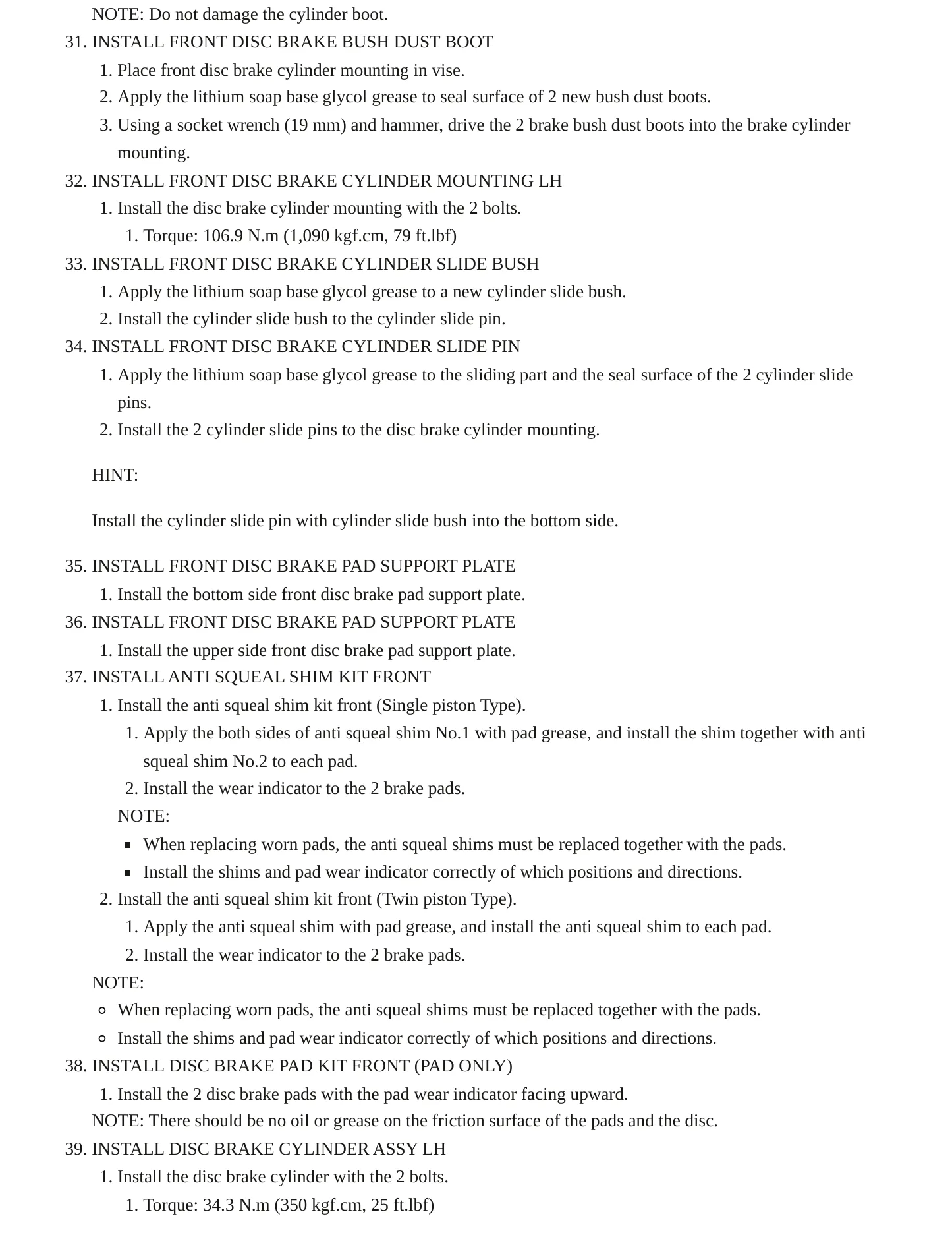 2006 Lexus ES 330 Service and Repair Manual preview page 12