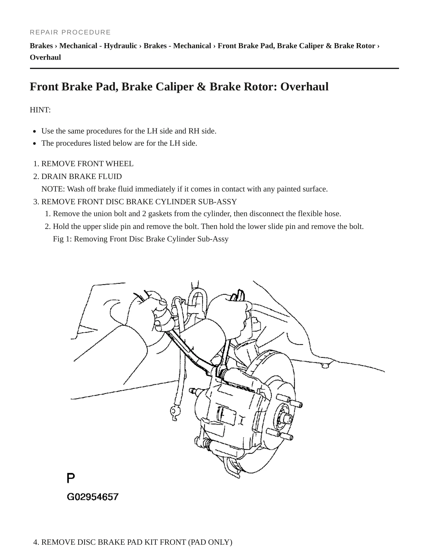 2006 Lexus SC 430 Service and Repair Manual preview page 4