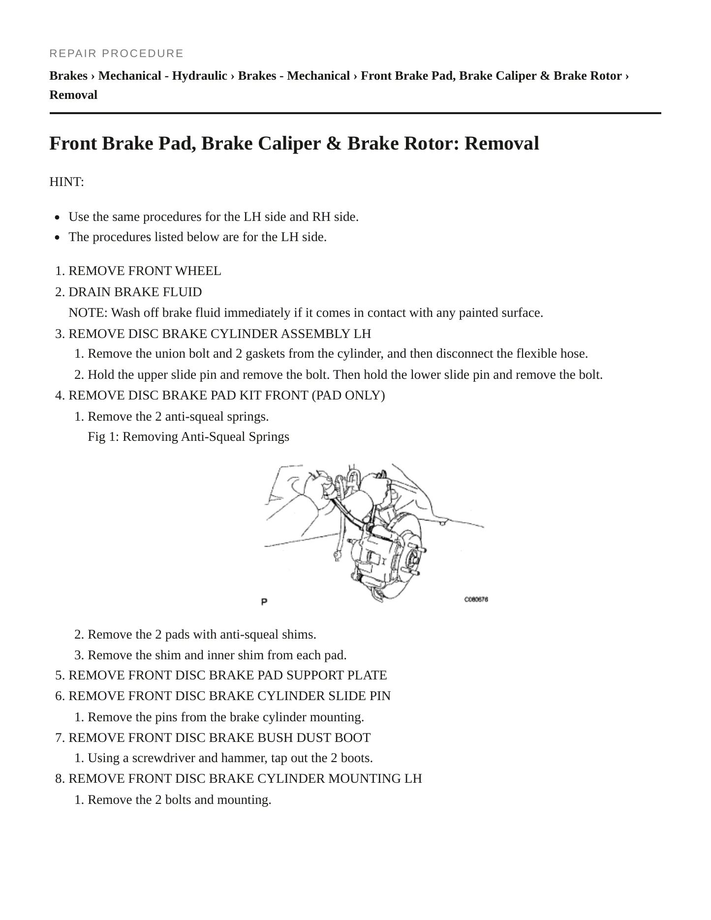 2007 Lexus SC 430 Service and Repair Manual preview page 4