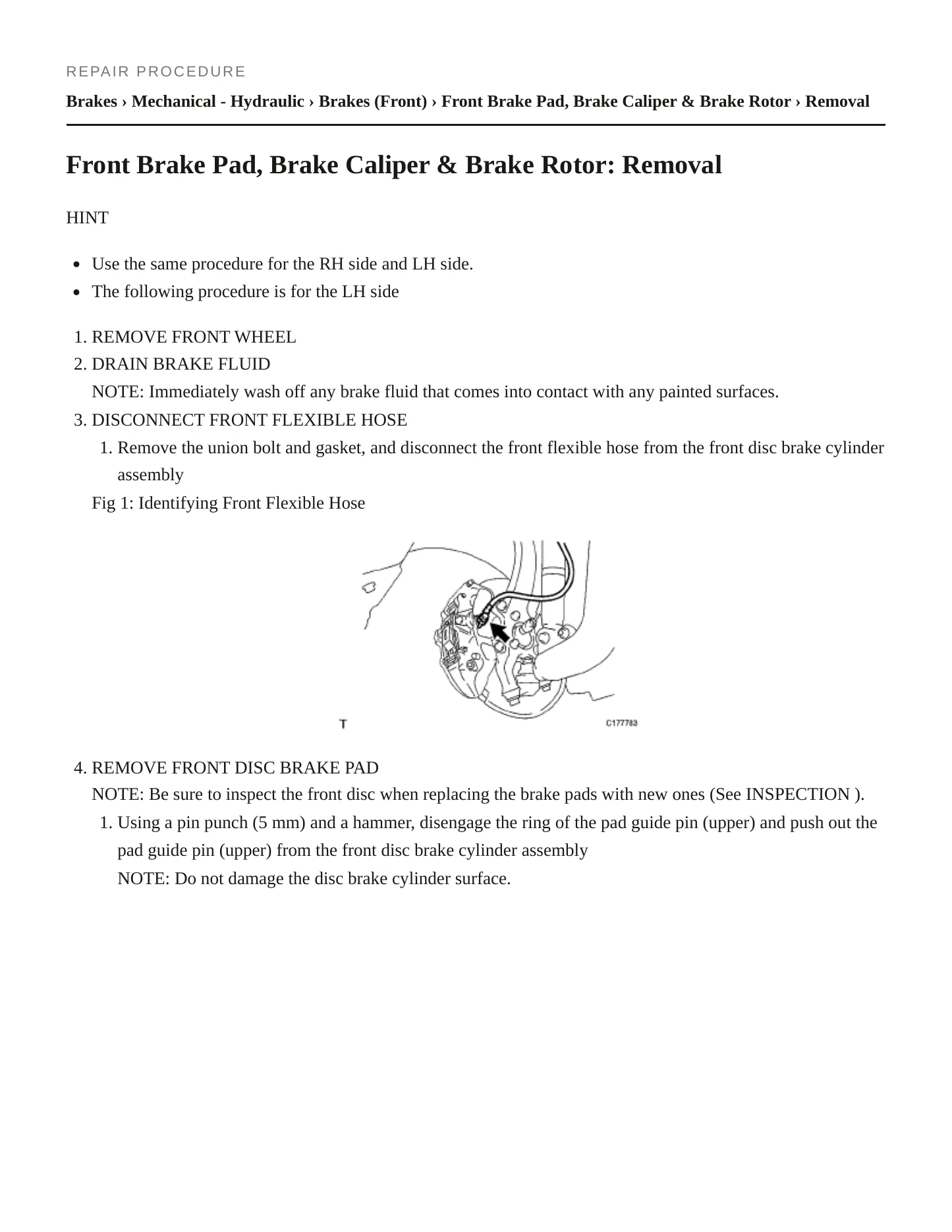 2008 Lexus IS F Service and Repair Manual preview page 4