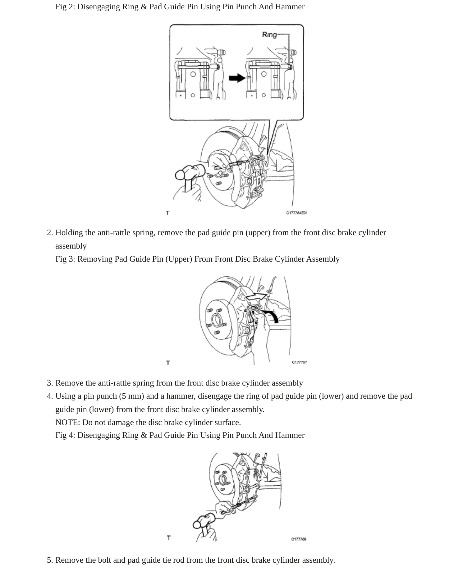 2008 Lexus IS F Service and Repair Manual preview page 5