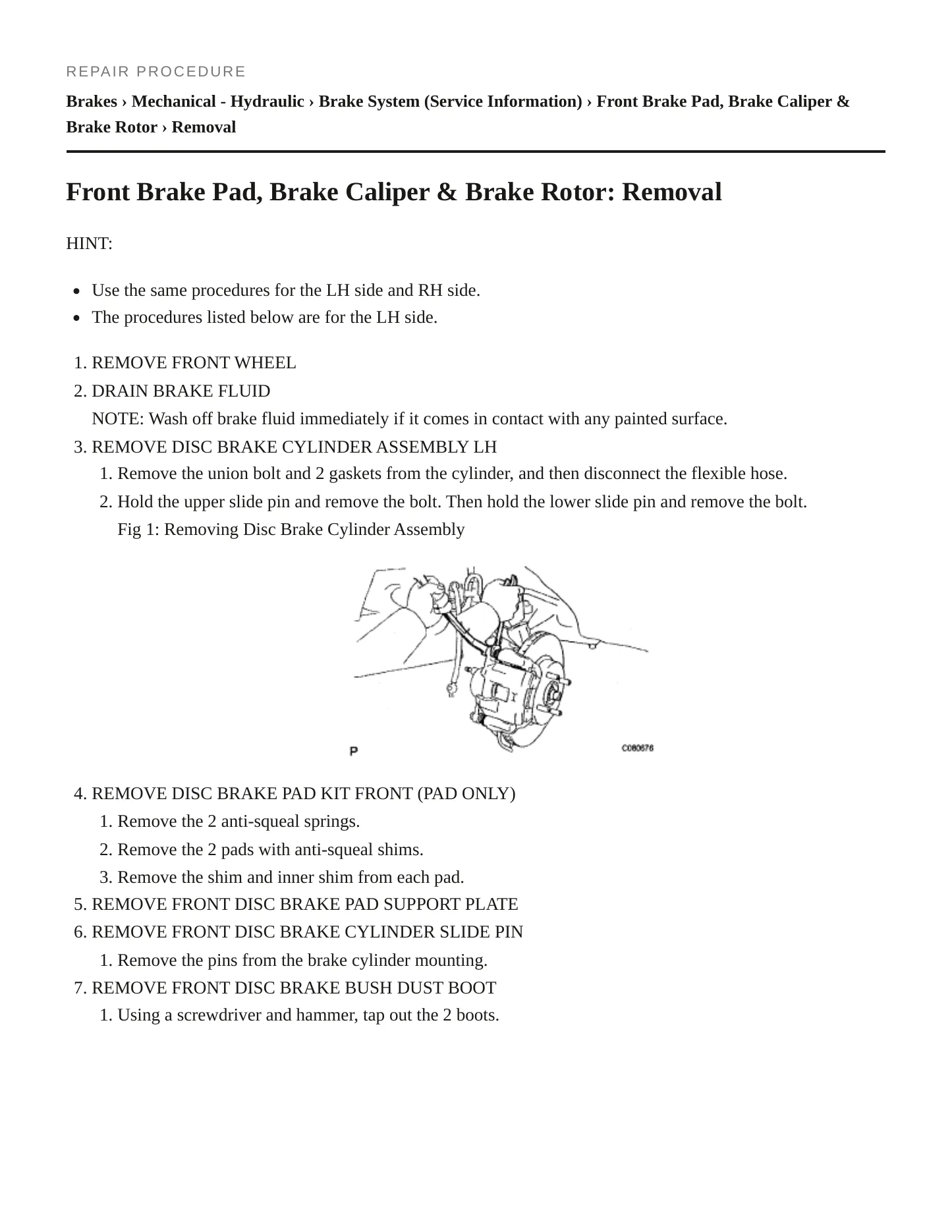 2008 Lexus SC 430 Service and Repair Manual preview page 4