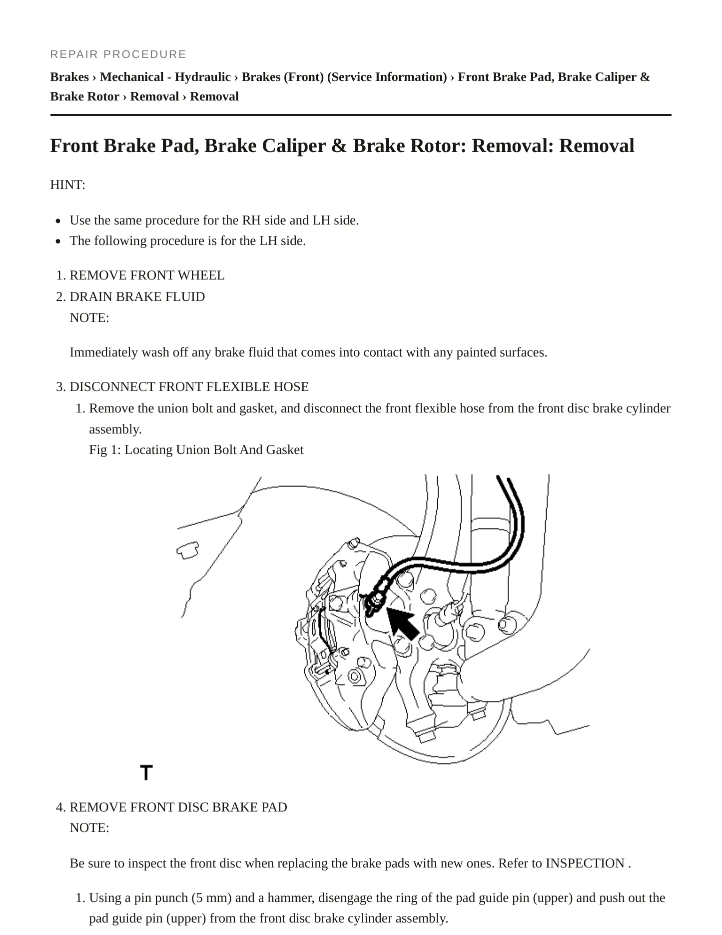 2010 Lexus IS F Service and Repair Manual preview page 4