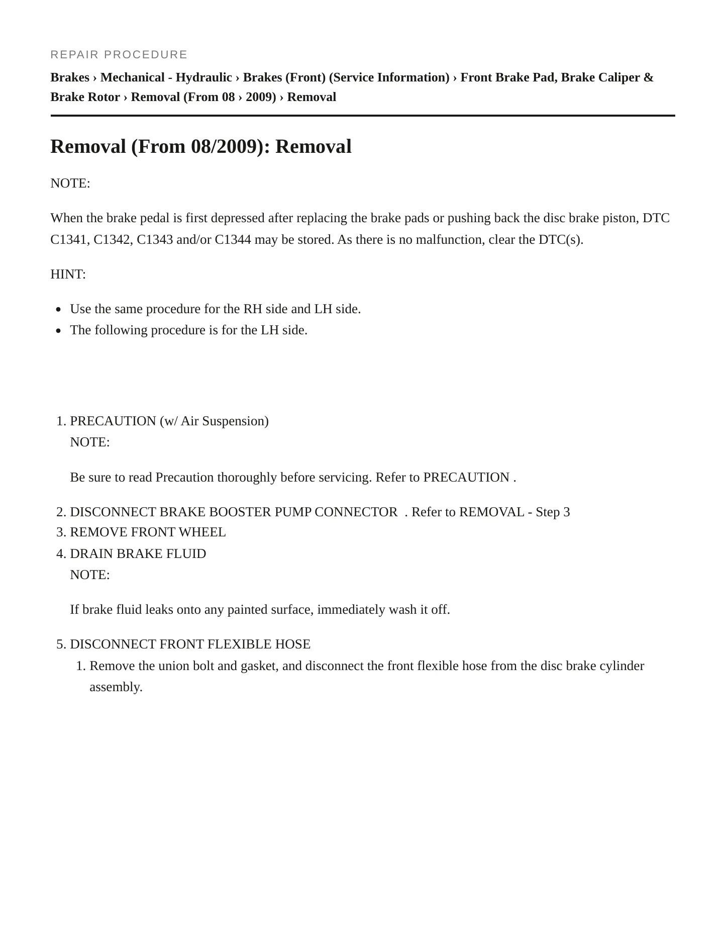 2010 Lexus RX 450h Service and Repair Manual preview page 4