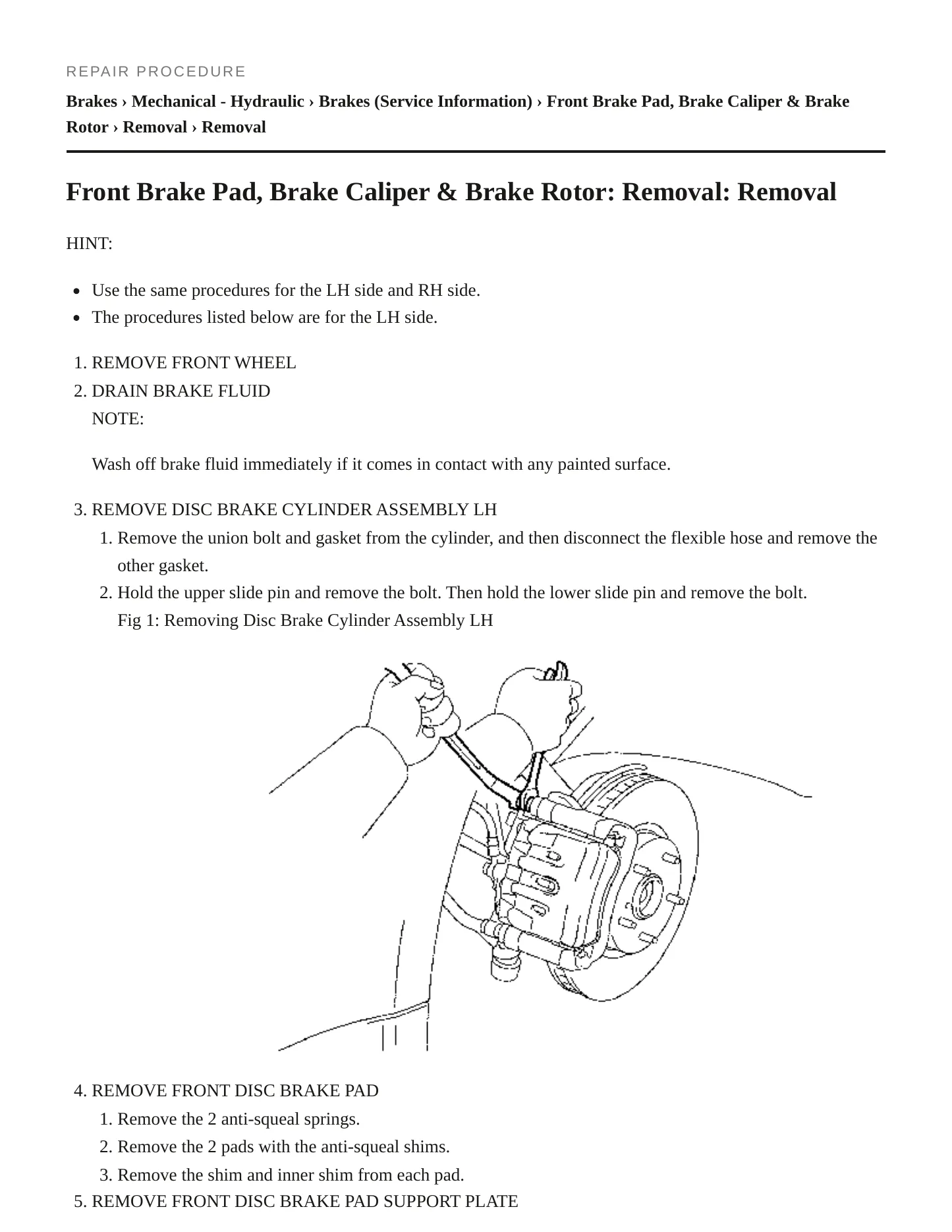 2010 Lexus SC 430 service manual page 4